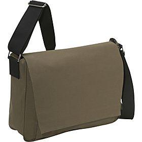 8th line()/Traditional Canvas Laptop Messenger/(Green)/Electronics Cases