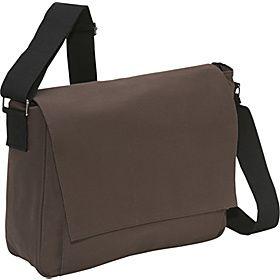 8th line()/Traditional Canvas Laptop Messenger/(Brown)/Electronics Cases