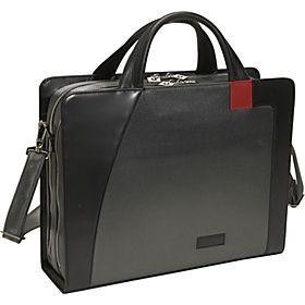 Aaron Irvin(アーロン アーヴィン)/Microfiber Double Zip Brief/(Gunmetal)/(AA-DZM)/Business & Laptop