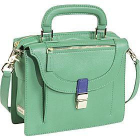 Botkier(ボトキエ)/Leon Top Handle Small Satchel/(Garden)/(1214113-H)/Designer Handbags