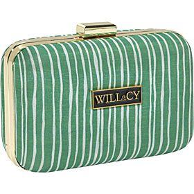 WILLaCY()/Nairobi Silk Clutch/(Green multti)/(17304)/Handbags