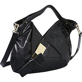 Vince Camuto(ヴィンス カムート)/Dylan Washed Lamb Leather Bow Small Tote/(BLACK)/(VIN1040)/Double Handles