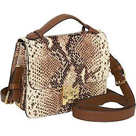 Vince Camuto(ヴィンス カムート)/Kristen 2 Exotic Multi Textured Shoulder Bag/(NATURAL PYTHON)/(VIN1029)/Shoulder Bags