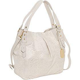 Vince Camuto(ヴィンス カムート)/Maria Snake Embossed Tote/(White)/(V-MARIA-TO)/Totes