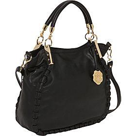 Vince Camuto(ヴィンス カムート)/Kat Whip Stitch Edge Tote/(Black)/(V-KAT-TO)/Totes