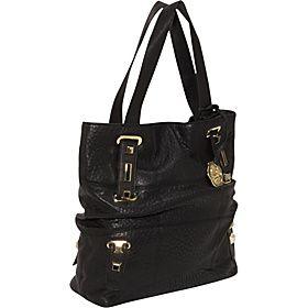 Vince Camuto(ヴィンス カムート)/Dara Rouched Edge Tote/(Black)/(V-DARA-TO)/Totes