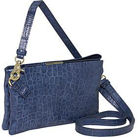 Foley + Corinna(フォリーコリーナ)/Cache Crossbody/(Blue Croco)/(980912)/Crossbody Bags