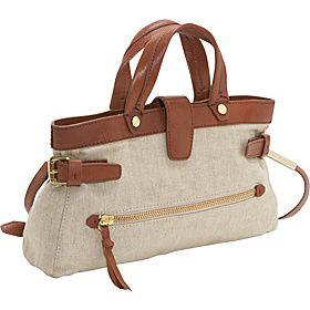 Foley + Corinna(フォリーコリーナ)/Buckled Satchel/(Linen/Brown)/(895212)/Hobos